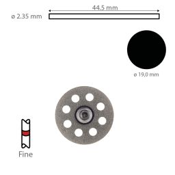 Diamantschijf 353F HP 190