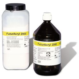 FuturAcryl poeder 1 kg roze transparant