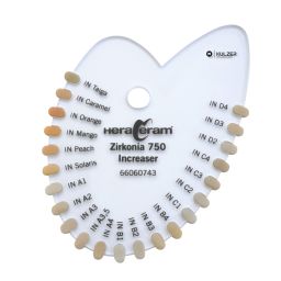 Kleursleutel HeraCeram Zirkonia 750 Increaser