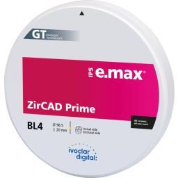 IPS e.max ZirCAD Prime 98.5 BL4 H20 