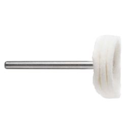 Miniatuur polijstschijf vilt 22 mm (12) 