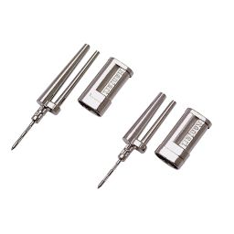 Bi-pins kort met huls