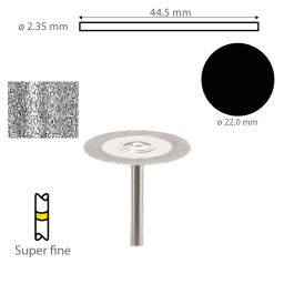 Diamantschijf 355SVF HP 220