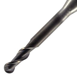 Dental milling bur ball-end