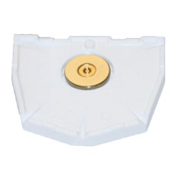 Snap-on platen groot rond + magneten (50) 