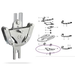 Registratieplaat onder
