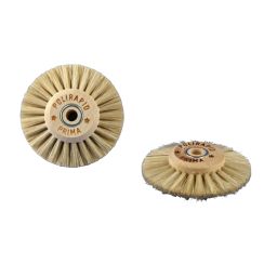 Prima polijstborstel 3/28/55 PHws wit houten kern spits (6)