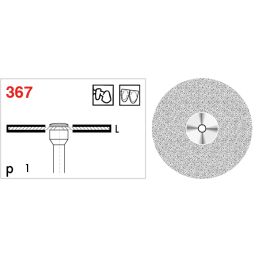 Diamantschijf Ultraflex 367.504.220HP