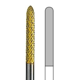 HM-frees 0231.023HP 16 mm superfijne titanium-nitride coating