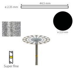 Diamantschijf 806VF HP 220