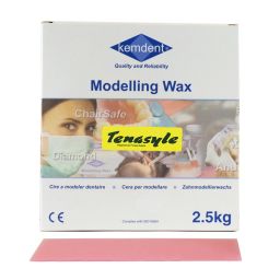 Tenasyle modelleerwas 2,5 kg 187 x 88 x 1,5 mm roze
