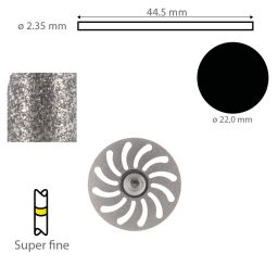 Diamantschijf H 401VF ⌀ 22 mm