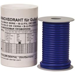 Wasdraad 250 g blauw 4,0 mm middelhard