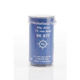 BK877 articulatiezijde 80 mm x 3 m blauw 80 µm