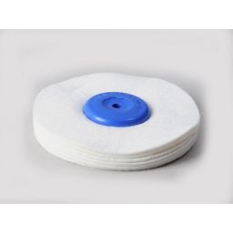 Vilt hoogglanspolijstlap 6-laags Ø100 x 18 mm 