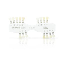 Kleursleutel IPS e.max Ceram dentine A-D