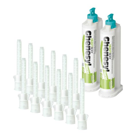 Ghenesyl silicone heavy body fast 50 ml (2) + 12 mengtips