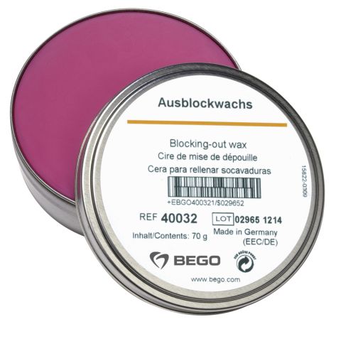 Uitblokwas 70 g roze