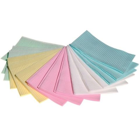 Patiëntenservetten blauw (500)