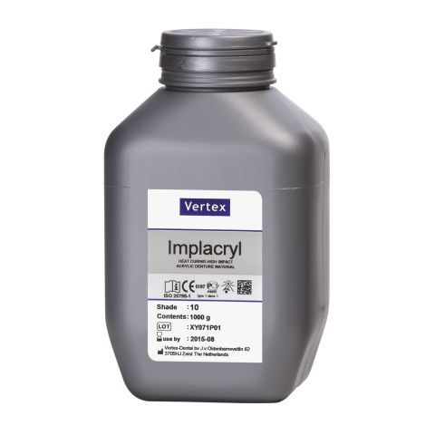 Implacryl HOT poeder 1 kg kleur 10