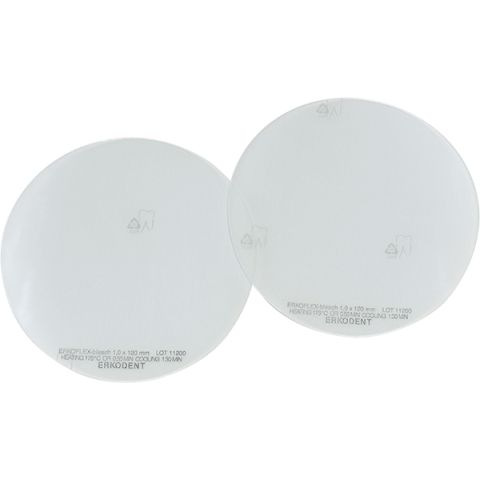 Erkoflex-bleach 1,0 x Ø 125 mm transparant (100)