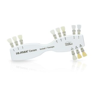Kleursleutel IPS e.max Ceram incisal transpa
