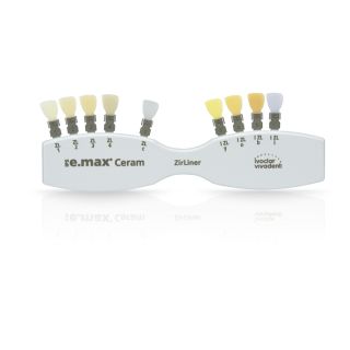 Kleursleutel IPS e.max Ceram ZirLiner