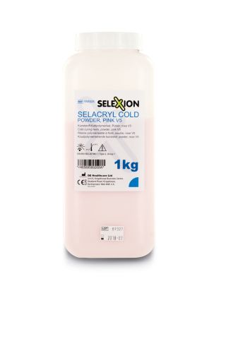 Selacryl Cold poeder 1 kg roze V5 