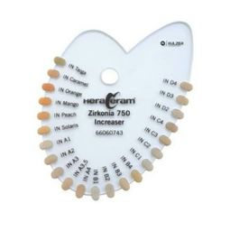 HC-Zirkonia 750 kleursleutel Chroma dentine