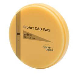 ProArt CAD wax 98,5 yellow H20 